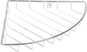 Полка для ванных принадлежностей Амьен хром 220x220x27 мм