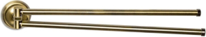 Держатель для банных полотенец Lotti Portofino бронзовый 550х110х40 мм