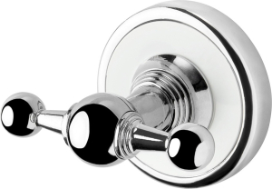 Крючок для банных полотенец WESS Magnifique хром 60х160х130 мм