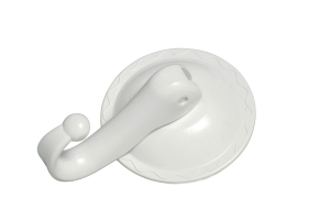 Крючок универсальный LUX-TOOLS 290654 белый 35х62х88 мм