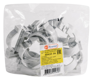 Держатели декоративные Ecoplast 41632-10 серые 110х110х30 мм 10 шт