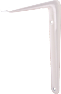 Кронштейн для полки Larvij Стандартный белый 250х200х20 мм