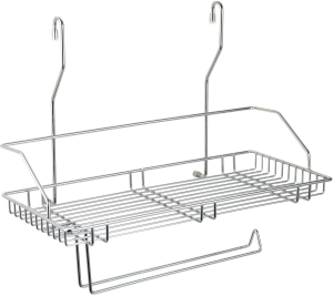 Полка для бумажных полотенец 410563 хром 340х400х210 мм