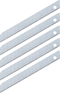 Лезвия LUX-TOOLS Comfort 9 мм 5 шт