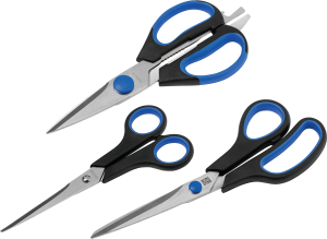 Набор ножниц бытовых LUX-TOOLS Classic 3 шт