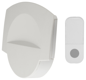 Дверной звонок OBI 321073 беспроводной 32 мелодии белый