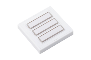 Кнопка для звонка с тремя клавишами и подсветкой