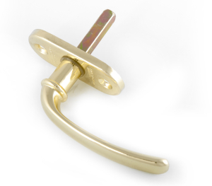 Ручка оконная металлическая PALLADIUM Natali, золото