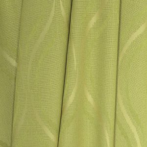 Ткань портьерная 5074 жаккард блэкаут 280 см салатовая