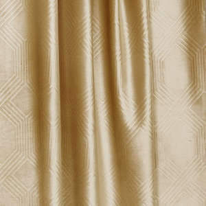 Ткань портьерная 110237 бархат блэкаут 280 см золотистая