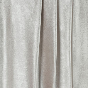 Ткань портьерная 114280 бархат блэкаут 280 см молочная