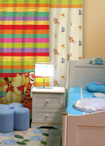 Штора портьерная Винни и его друзья интерьерная 64893 145х280 см 