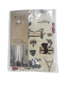 Штора портьерная LINEN Города LC-09 140x270 см 