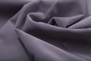 Ткань интерьерная Микрофлок SHERLOCK 07 серая 140 см