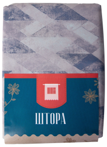 Штора портьерная СМ0291-W535837160х280 см синяя