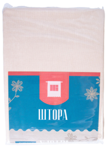 Штора портьерная С 537294 _V110 160х260 см белая