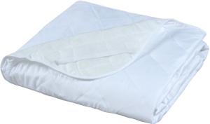 Наматрасник стеганый 66132 160х200 см белый