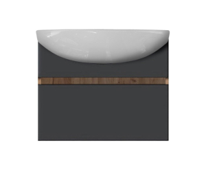 Тумба подвесная Sanita Luxe Best 65-20 50x62x30 см дуб кельтик