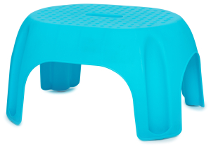 Табурет для ванной 107544 голубой