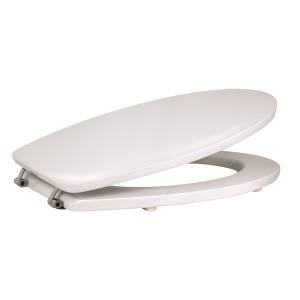 Сиденье для унитаза акрил белое 44х38х1,65 см