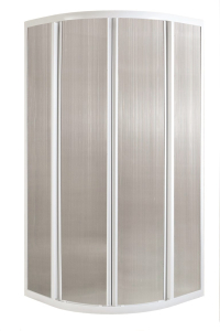 Душевой угол полукруг Метакам СПК 170x90х90 см