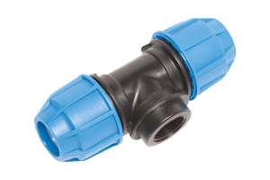 Тройник LUX-TOOLS 25 мм х 3/4"