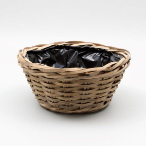 Корзина круглая без ручек Sabella D28 H 13, ротанг