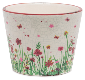 Горшок керамический FLowery мульти H8 см