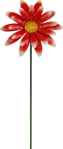Штекер садовый ромашка метал 13x5x65 см