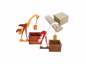 Цветочница Журавль 120х55х120см