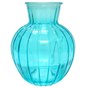Ваза Прозрачная лазурь D90 H195