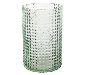 Ваза Норвегия зеленая 25x16,5x16,5 cм