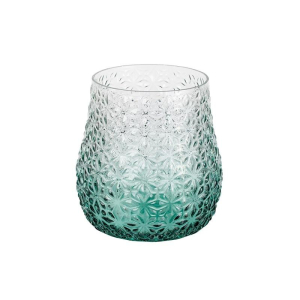 Ваза подсвечник Капелла зеленая 18x18x18 cм