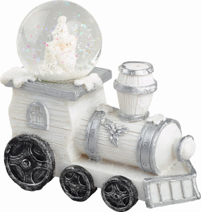 Шар стеклянный декоративный в ассортименте 10х5х10 см