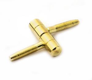 Петля ввертная Apecs 19 х 14 мм золото