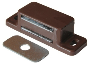 Защелка магнитная Tech-KREP коричневая одинарная