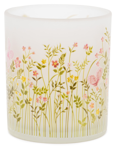 Подсвечник стеклянный RosaLie микс H10 см