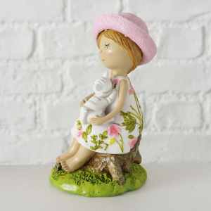 Фигурка девушка RosaLie микс H15 см