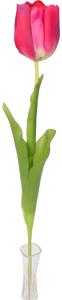 Искусственный цветок Тюльпан 64 см розовый 