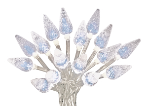 Уличная светодиодная гирлянда "Кукуруза" 80xLED холодн.белый