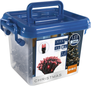 Гирлянда уличная 240 LED красная