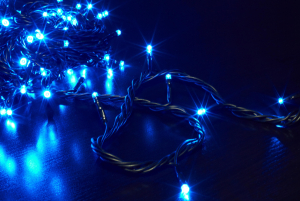 Внутренняя светодиодная гирлянда SH Lights 120xLED синяя 12 м