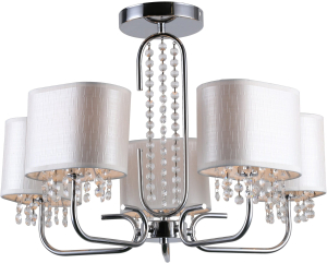 Люстра потолочная J-LGHT Lika 1761/5C 5хЕ14х40 Вт