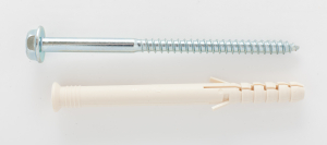 Дюбель KAT 10х115 НЕХ с шурупом Европартнер с шестигранной головкой, 4 штуки