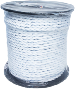 Провод 3x2,5 белый матовый 1 м