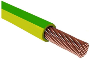Провод ПУГВ ГОСТ 1х2,5 1 м желто-зеленый