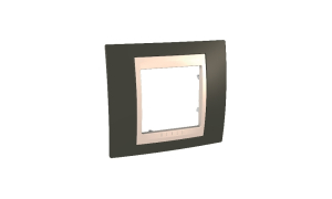 Рамка Schneider Electric Unica 1 пост какао
