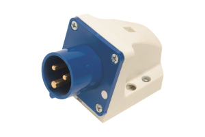 Штекер LUX-TOOLS синий 220 В влагозащищенный