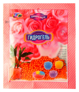 Гидрогель GARDEN SHOW 10 г, d2,5-3 мм микс из 10 цветов