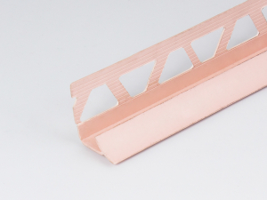 Профиль ПВХ PALLADIUM: раскладка под плитку 7 - 8 мм розовая внутренняя 2.5 м